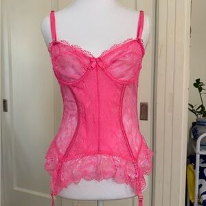 Savage X Fenty Pink Corset